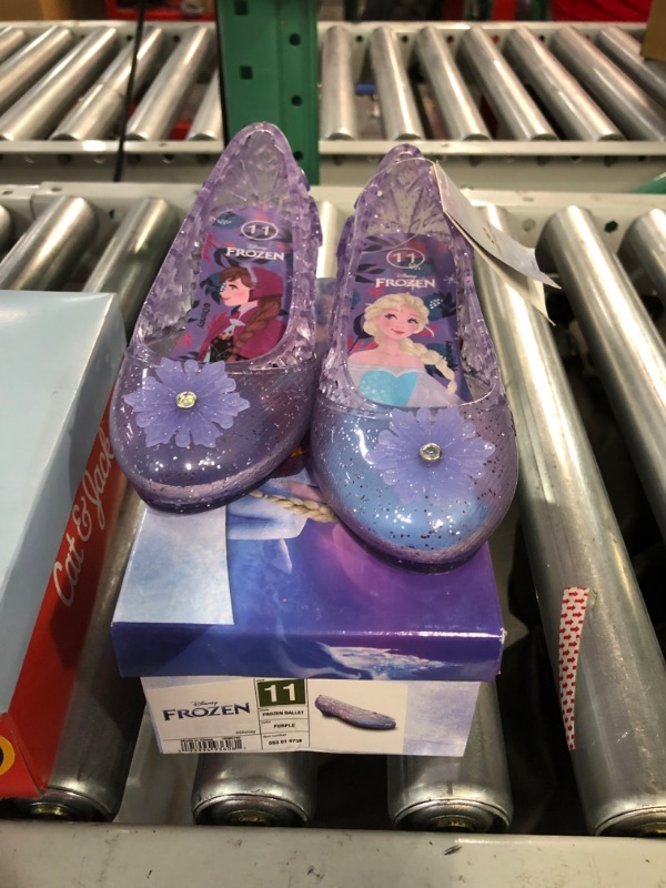 Photo 2 of *STOCK PHOTO FOR REFERENCE SEE PICTURES*  Disney Frozen Elsa SHOES SIZE 11 T