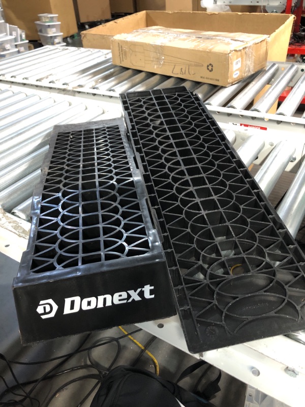 Photo 2 of Donext Ramps Low Profile Plastic Car Service Ramps 3 Ton Truck Vehicle - 2 Pack