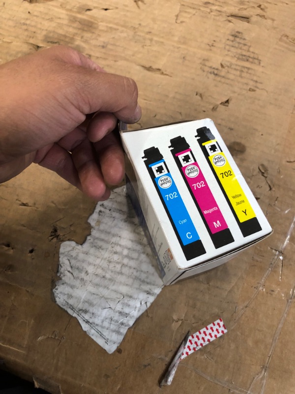 Photo 1 of EPSON T702 DURABrite Ultra -Ink Standard Capacity Color Combo Pack (T702520-S) for select Epson WorkForce Pro Printers