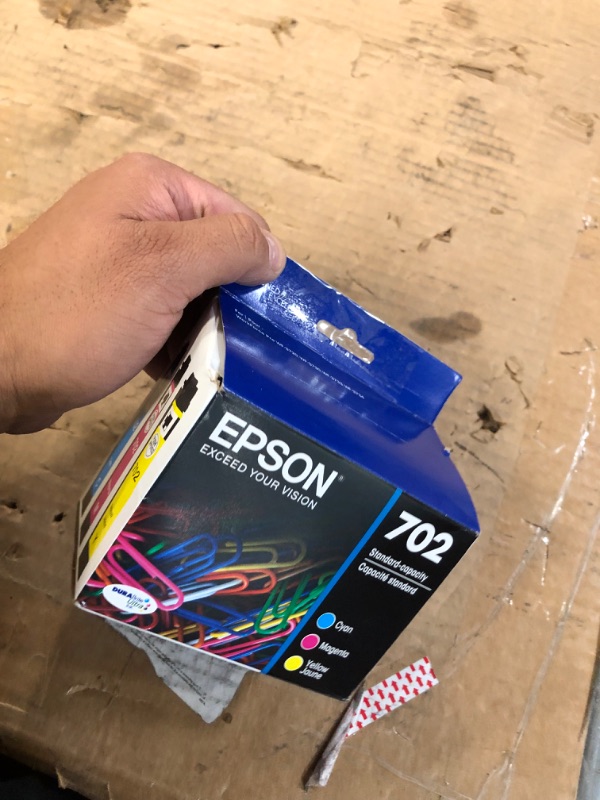 Photo 1 of EPSON T702 DURABrite Ultra -Ink Standard Capacity Color Combo Pack (T702520-S) for select Epson WorkForce Pro Printers
