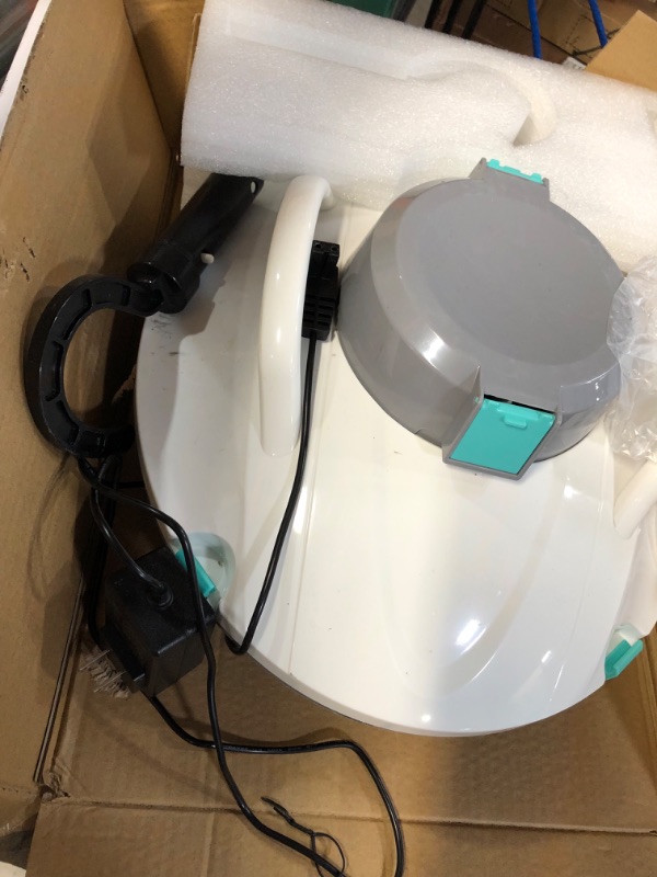 Photo 3 of **FOR PARTS** Moolan Cordless Pool Vacuum Cleaner White