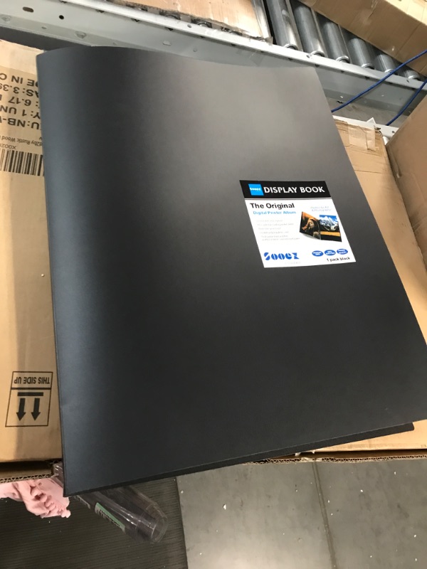 Photo 3 of Sooez Heavy Duty Binder with Plastic Sleeves 18x24