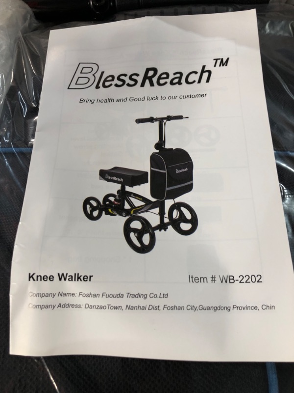 Photo 3 of BlessReach Economy Knee Scooter