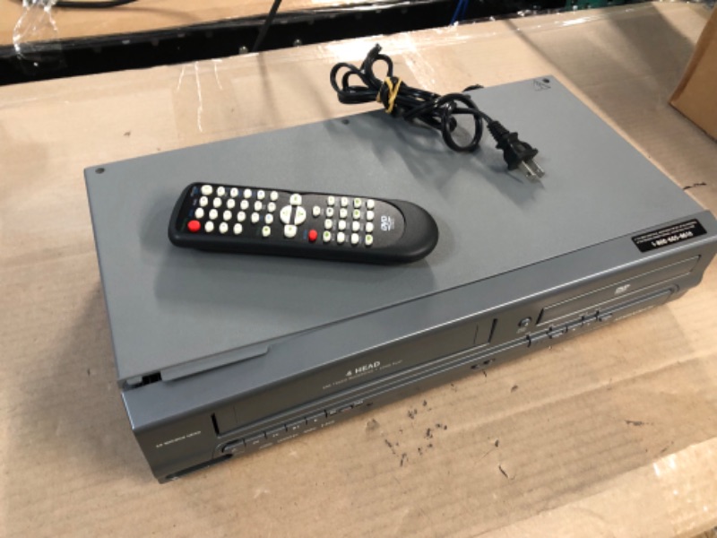 Photo 1 of Emerson VHS/DVD Combo Player With Remote