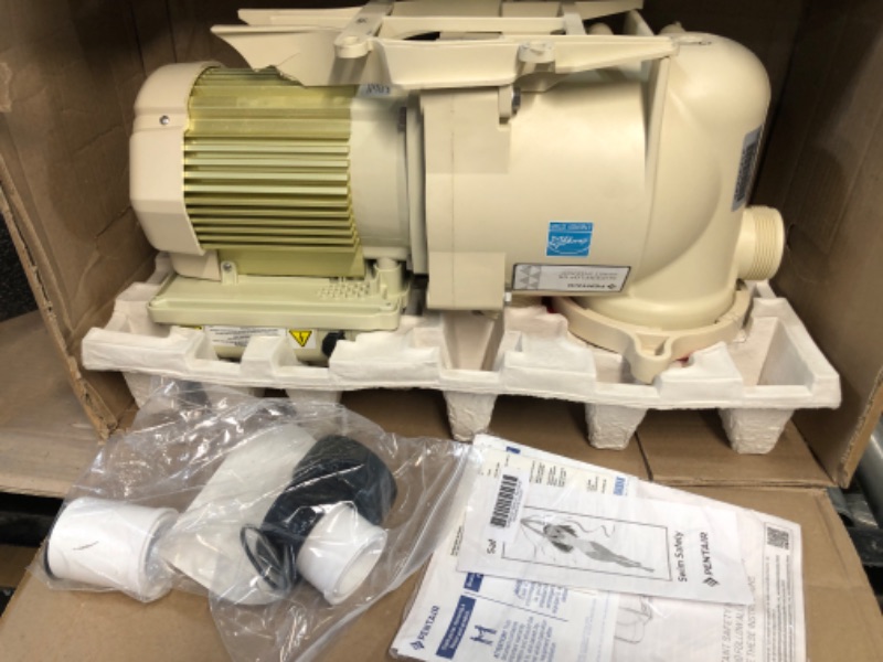 Photo 9 of **PARTS ONLY**
Pentair SuperFlo® VS Variable Speed Pool Pump, 342001