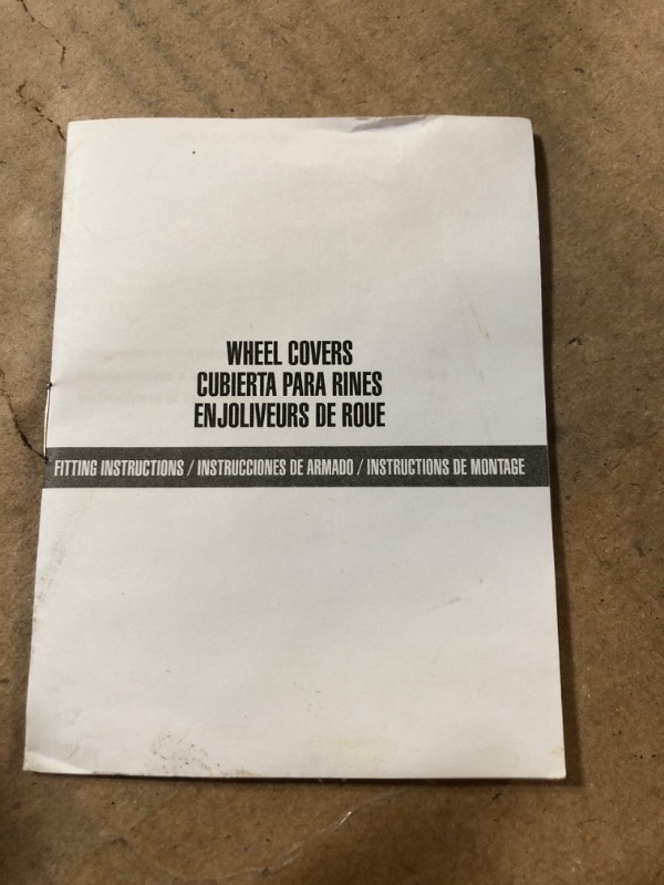 Photo 2 of Pilot Automotive WH528-15SE-BX 15 Inch Silver with Black Accent Universal Hubcap Wheel Covers Set of 4 - Fits Most Cars 