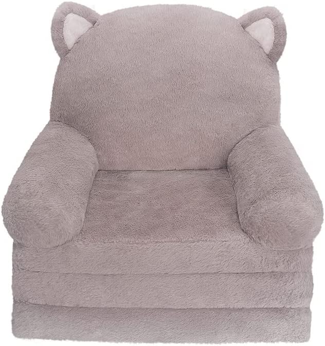 Photo 1 of  Foldable Kids Sofa Toddler Grey