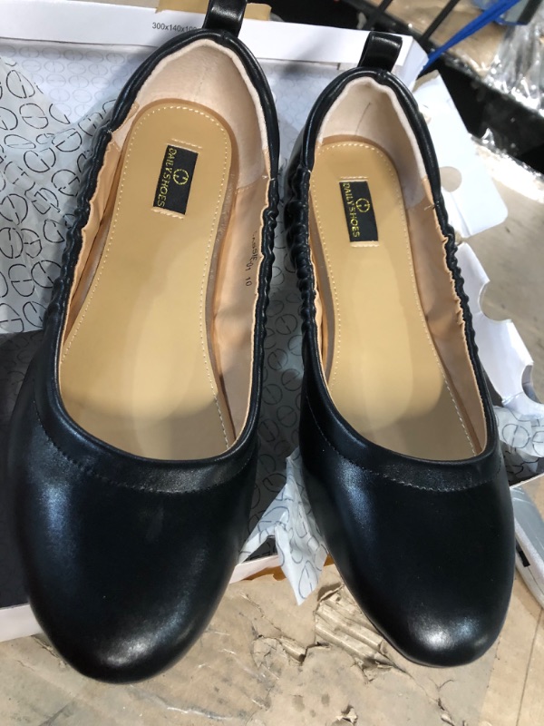 Photo 2 of  Women's Ballet Flats Black 10.0