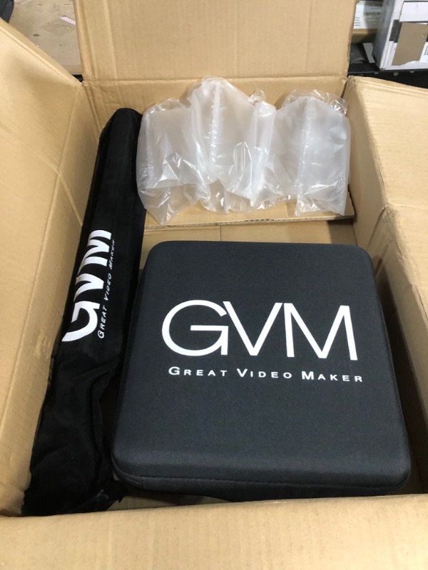 Photo 1 of GVM RGB LED Video Light, 800D Studio Light with APP Control Lighting Kit Photography