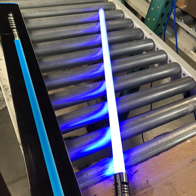 Photo 3 of HOMZZZZ Lightsabers for Adults Kids Metal Hilt 16 Colors RGB Light Sabers Rechargeable