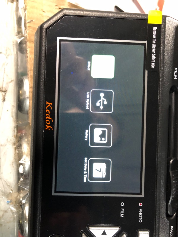 Photo 3 of KEDOK Photo,NameCard,Slide & Negative Scanner with Large 5” LCD Screen,Film and Slide Digitizer-BLACK