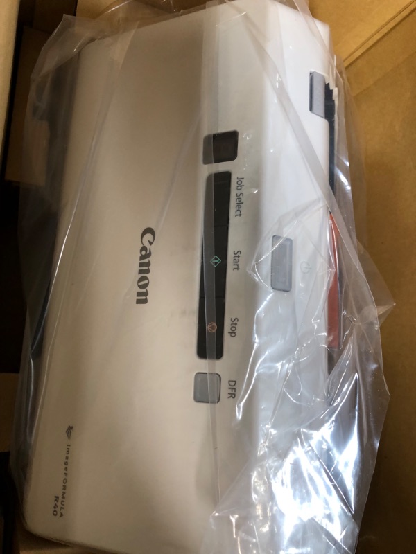 Photo 4 of Canon imageFORMULA R40 Office Document Scanner For PC and Mac, Color Duplex Scanning