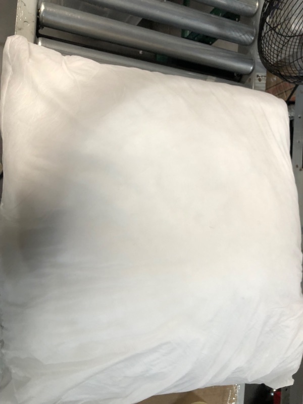 Photo 1 of [Lightly Used] Utopia Bedding Throw Pillows Insert (Pack of 2, White) - 28 x 28 Inches