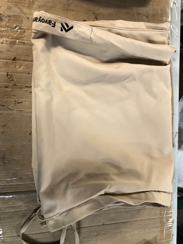 Photo 3 of [Lightly Used] Favoyard Outdoor Bench Cushion COVER  59 x 18 Inch Waterproof Patio - Beige