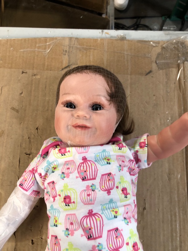 Photo 2 of [Brand New]Adolly Gallery Reborn Baby Dolls 22 Inch Real Life Big Realistic Newborn Baby Doll 