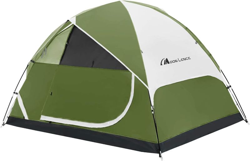 Photo 1 of [See notes] MOON LENCE Camping Tent 2/4Person Family Tent Double Layer Outdoor Tent - (Blue)