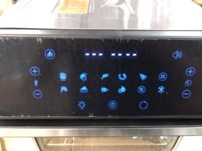 Photo 2 of [Brand New] Air Fryer Oven,Whall 12QT 12-in-1 Air Fryer Convection Oven, Digital Touchscreen 