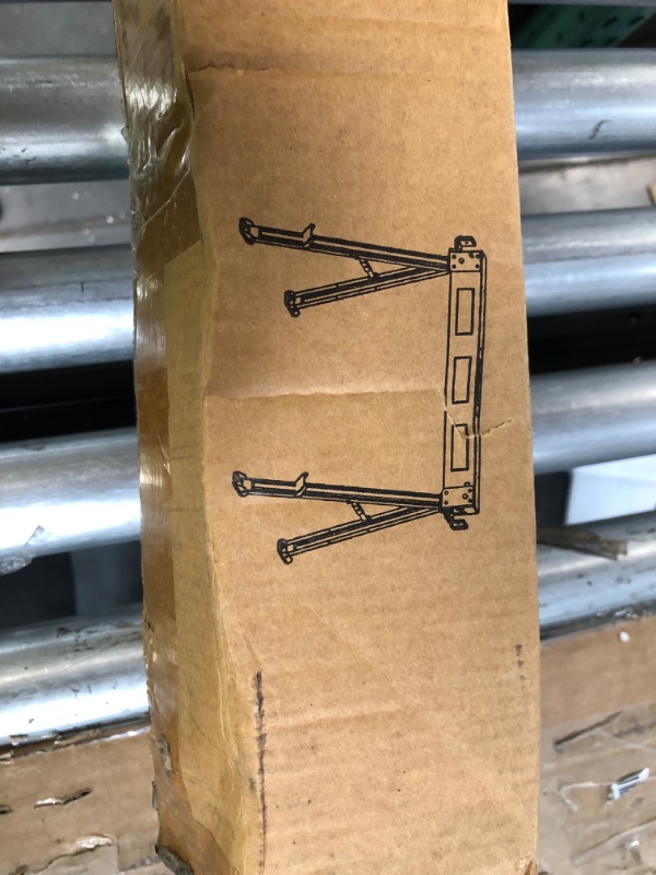 Photo 1 of KASTFORCE KF3003 Folding Sawhorse Jobsite Table/Single Pack, 1100lbs (500kg) Capacity 2 Positions Building Your Work Station   ***** MISSING SIDE CONNECTION**