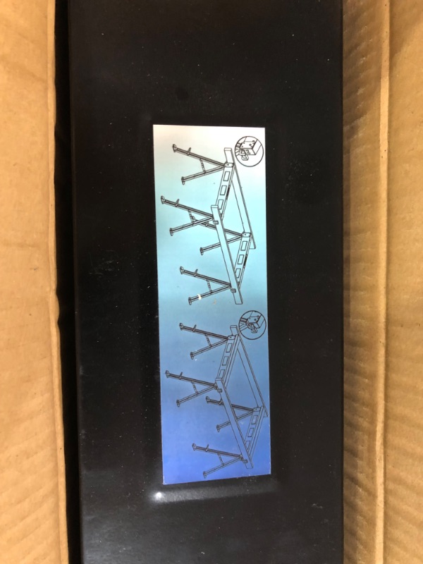 Photo 2 of KASTFORCE KF3003 Folding Sawhorse Jobsite Table/Single Pack, 1100lbs (500kg) Capacity 2 Positions Building Your Work Station   ***** MISSING SIDE CONNECTION**