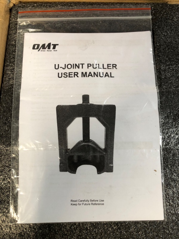 Photo 2 of Orion Motor Tech OMT U Joint Puller for Class 7 and 8 Trucks, Universal Joint Remover for Removing 1.5 to 2.2 Inch Bearing Caps, Compatible with Kenworth Peterbilt Freightliner Mack Volvo More