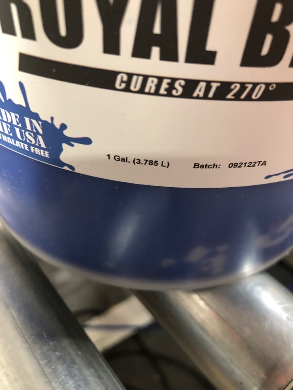 Photo 2 of Rapid Cure® Screen Printing Ink Blue (Gallon - 128oz.) - Plastisol Ink for Screen Printing Fabric - Low Temperature Curing Plastisol by Screen Print Direct - Blue Plastisol Ink for Silk Screen Royal Blue Gallon - 128 oz.