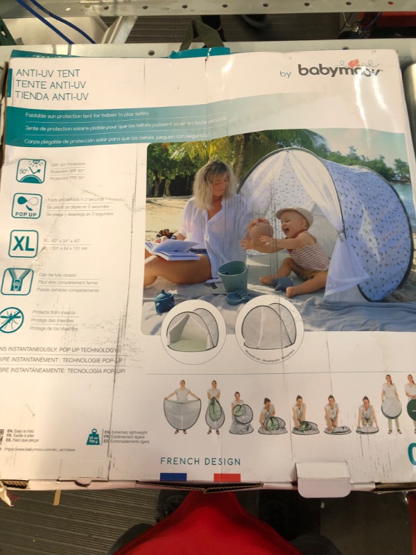 Photo 4 of Babymoov Anti-UV Provence Tent UPF 50+ Sun Protection with Pop Up System for Easy Use & Transport (Summer 2023 Edition)