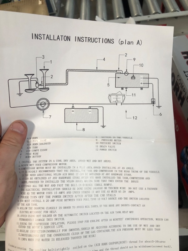 Photo 2 of 150DB Train Horn Kit for Truck 