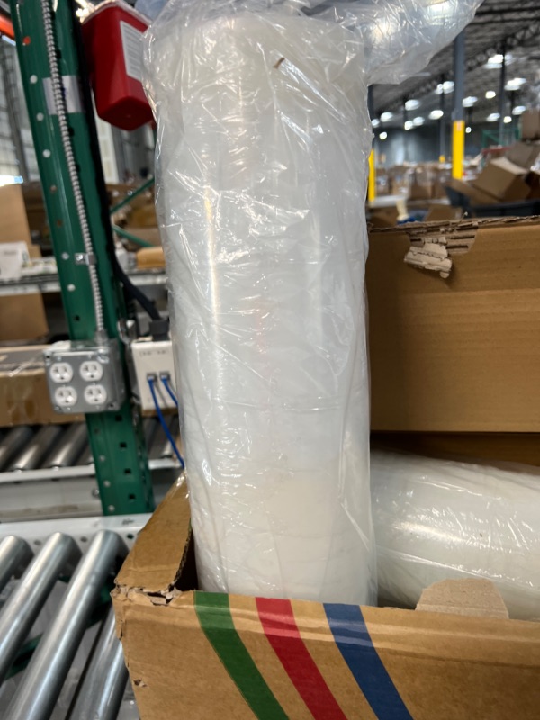Photo 1 of Prinko 18" x 1500ft x 80 Gauge Thick (20 Micron) Clear Cast Pallet Stretch Wrap Film Pack of 4 Rolls, 1500' Per Roll, Total 6000' (4 Rolls)