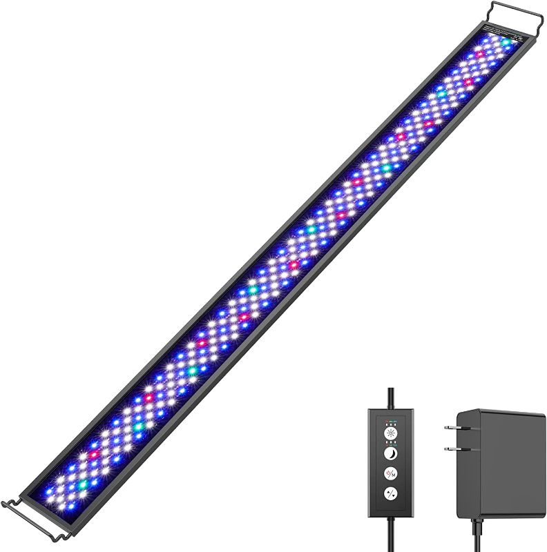 Photo 1 of [Missing Cord] HiTauing Aluminum Alloy LED Aquarium Light Full Spectrum Fish Tank Light