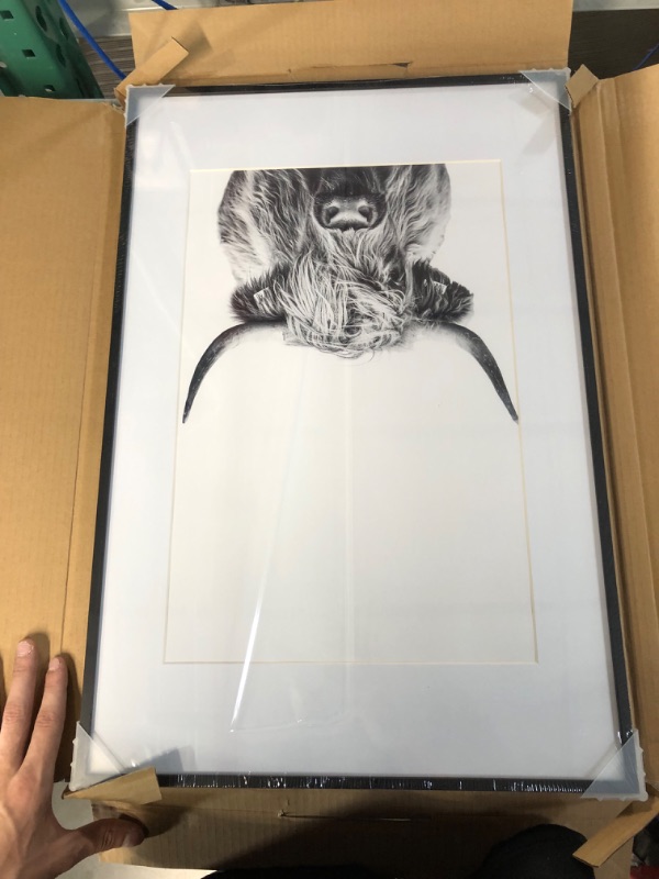 Photo 1 of [Factory Sealed] Homeforia 16x24 Frame Black, Premium Metal 16 x 24 Poster Frame Set of 1