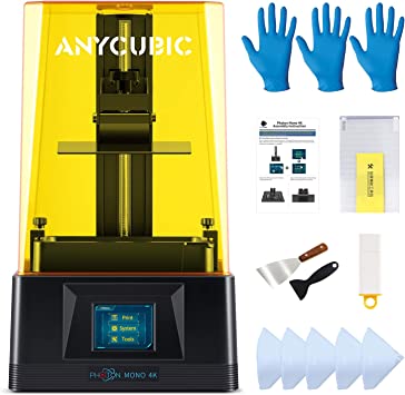 Photo 1 of ANYCUBIC Photon Mono 4K 3D Printer, 6.23'' Monochrome -  5.20''X3.14''X6.50''
