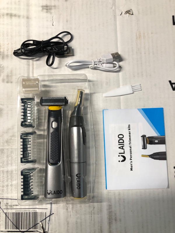 Photo 4 of [See Notes] ULAIDO Hair Trimmer for Men(Luxury), Rechargeable Solo Titanium Razor 