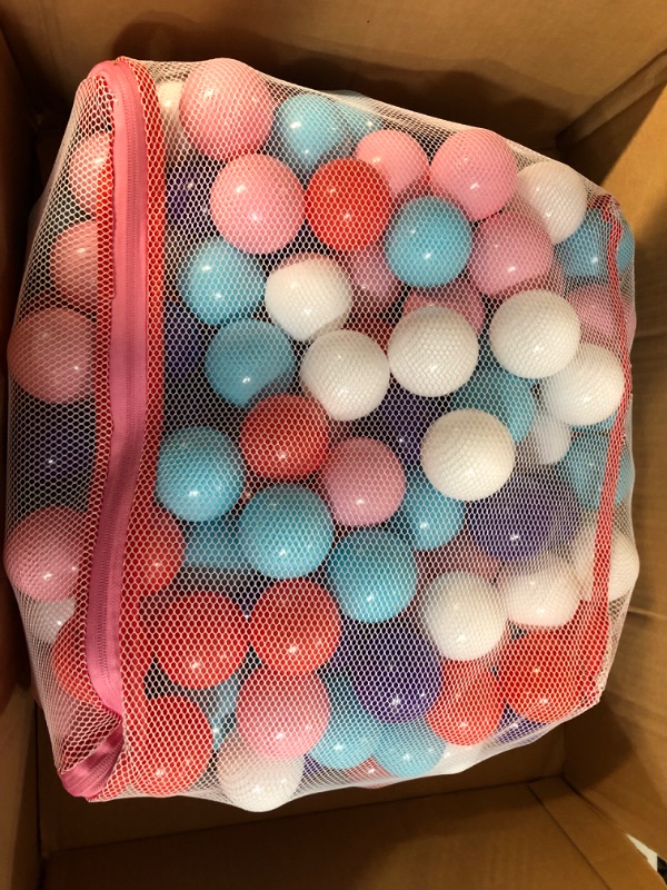 Photo 3 of [Brand New] Click N' Play Pastel Colors Ball Pit Balls for Kids, 200 Pack.