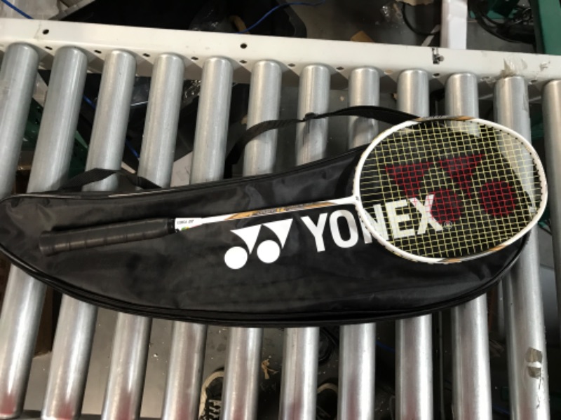 Photo 4 of [Brand New] Yonex Arcsaber 71 Light Strung Badminton Racquet, 5UG4 - Gold
