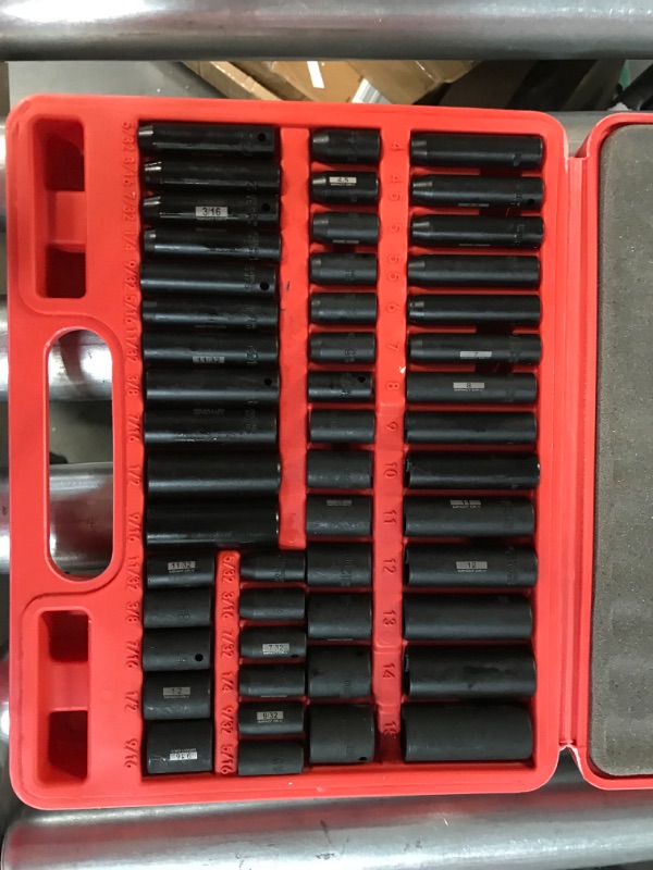 Photo 4 of [See Notes] Socket Set 45pcs - Black