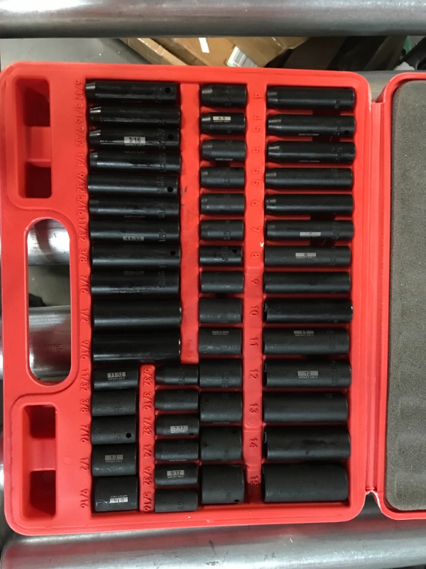 Photo 5 of [See Notes] Socket Set 45pcs - Black