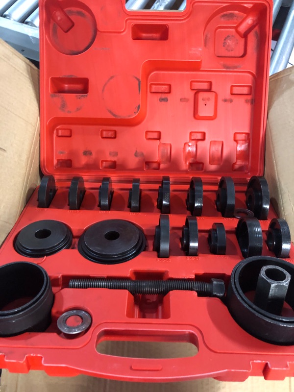 Photo 3 of DAYUAN 23pcs FWD Front Wheel Drive Bearing Removal Tool, Wheel Bearing Press Kit Bearing Adapters Bearing Installer Tool