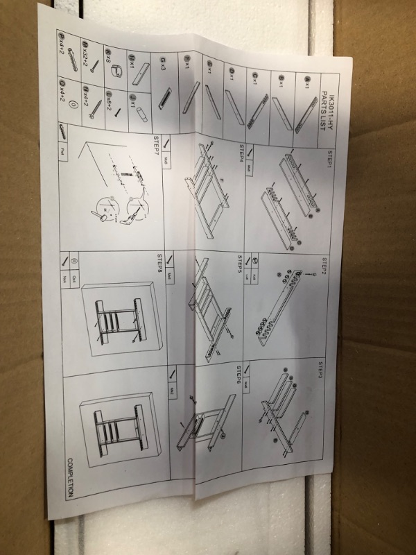 Photo 3 of [USED] XCSOURCE Pool Cue Rack, 