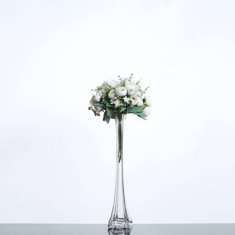 Photo 1 of  Clear Glass Tower Vase Eiffel Tower Vases 