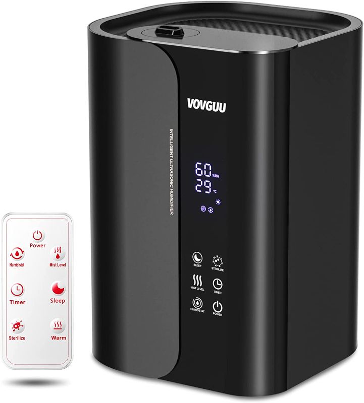 Photo 1 of VOVGUU Top Fill 5L Ultrasonic Humidifier Cool Mist