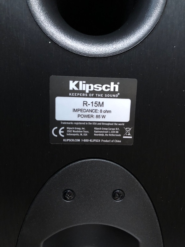 Photo 3 of Klipsch R-15M Bookshelf Speaker (Pair)