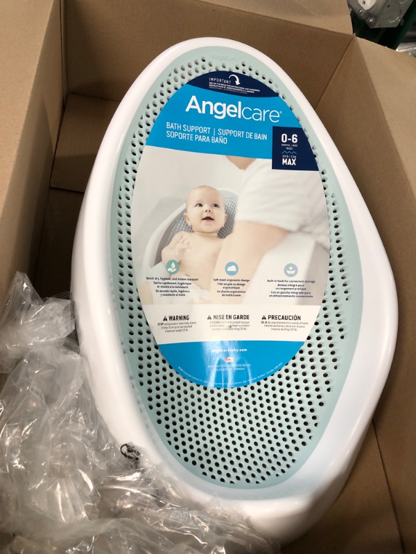 Photo 2 of Angelcare Baby Bath Support, Blue