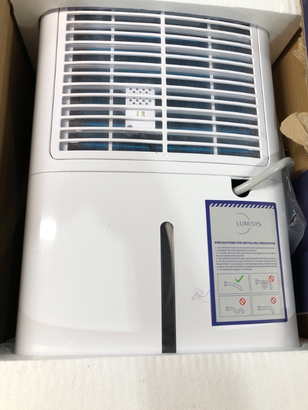 Photo 1 of Lumisys 2000 Sq Ft 30 Pints Dehumidifier