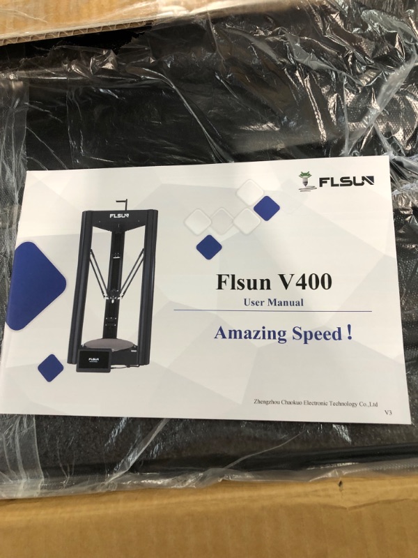 Photo 3 of Official FLSUN V400 Delta 3D Printer