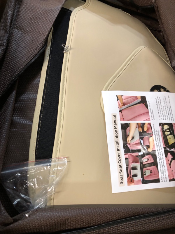 Photo 1 of TIEHESYT Front and Back Seat Covers 5 Pcs