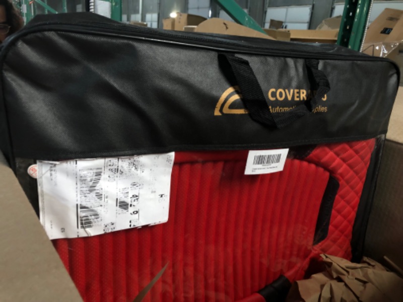 Photo 2 of Coverado Car Seat Covers Full Set Red