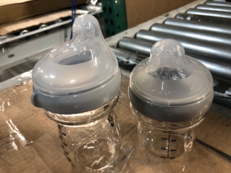 Photo 2 of haakaa Gen.3 Natural Glass Baby Bottle Set 4oz & 6oz 