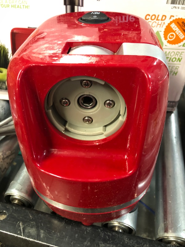 Photo 4 of *Used/Dirty* Omega Cold Press 365 Masticating Juicer in RED.