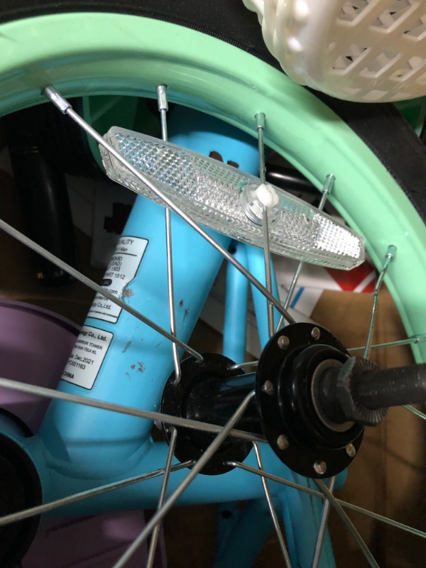 Photo 3 of *Minor Scuffs* Joystar Macaroon 14 Inch Balance Training Wheels Coast Brake Bicycle, Pastel