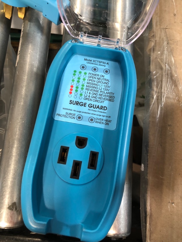 Photo 1 of *Unable to Test* CircleCord ETL Listed 50 Amp RV Surge Protector 4200 Joules with Indicator Light and Waterproof Cover